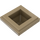 LEGO Tan foncé Pente 1 x 1 x 0.7 Pyramide (22388 / 35344)