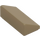 LEGO Mørk beige Skråning 1 x 2 (31°) (85984)