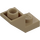 LEGO Dark Tan Slope 1 x 2 (45°) Inverted with Plate (2310)