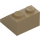 LEGO Dark Tan Slope 2 x 2 (45°) (3039 / 6227)