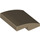 LEGO Dark Tan Slope 2 x 2 Curved (15068)