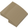 LEGO Dark Tan Slope 2 x 2 x 0.7 Curved Inverted (32803)