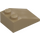 LEGO Dark Tan Slope 2 x 3 (25°) with Rough Surface (3298)