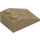 LEGO Dark Tan Slope 2 x 3 (25°) with Rough Surface (3298)