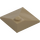 LEGO Dark Tan Slope 3 x 3 (25°) Corner (3675)