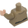 LEGO Beige scuro Sneezy Minifigure Busto (973 / 76382)