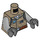 LEGO Dark Tan Star Wars Torso Luke Hoth Jacket (76382 / 88585)