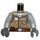 LEGO Tan foncé Star Wars Torse Luke Hoth Jacket (76382 / 88585)