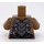 LEGO Mørk beige Strainor Minifigur Ulv Overkropp (973 / 76382)