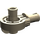 LEGO Donker Zandbruin Technic Click Rotation Bus met Twee Pins (47455)