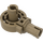 LEGO Dunkel Beige Technic Click Rotation Buchse mit Zwei Pins (47455)