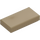 LEGO Dark Tan Tile 1 x 2 with Groove (3069 / 30070)