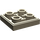 LEGO Dark Tan Tile 2 x 2 Inverted (11203)