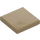 LEGO Dark Tan Tile 2 x 2 with Groove (3068 / 88409)