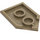 LEGO Dark Tan Tile 2 x 3 Pentagonal (22385 / 35341)