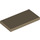 LEGO Dark Tan Tile 2 x 4 (87079)