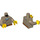 LEGO Beige scuro Busto con Robe con Bright Chiaro Blu Wrap e Cintura (973 / 76382)