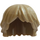 LEGO Tan foncé Tousled Layered Cheveux (92746)
