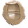 LEGO Dark Tan Turtle Shell with Belt Decoration (13030)