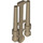 LEGO Dunkles Beige Wands auf Sprue (36752)