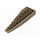 LEGO Dark Tan Wedge 10 x 3 x 1 Double Rounded Left (50955)