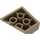 LEGO Dark Tan Wedge 3 x 3 Left (42862)