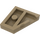 LEGO Dark Tan Wedge Plate 2 x 2 Wing Right (24307)
