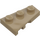 LEGO Dunkel Beige Keil Platte 2 x 3 Flügel Rechts  (43722)