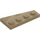 LEGO Dark Tan Wedge Plate 2 x 4 Wing Left (41770)