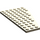 LEGO Dark Tan Wedge Plate 6 x 12 Wing Left (3632 / 30355)