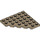 LEGO Beige scuro Cuneo Piastra 6 x 6 Angolo (6106)