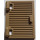 LEGO Dark Tan Window 1 x 2 x 3 Shutter with Hinges and Handle (60800 / 77092)