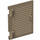 LEGO Beige scuro Finestra 1 x 2 x 3 Shutter con Hinges e nessuna maniglia (60800)