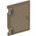 LEGO Dark Tan Window 1 x 2 x 3 Shutter with Hinges and no Handle (60800)
