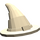 LEGO Dunkel Beige Wizard Hut mit glatter Oberfläche (6131)