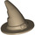 LEGO Dark Tan Wizard Hat with Smooth Surface (6131)