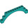 LEGO Donker Turquoise Boog 1 x 12 x 3 met verhoogde boog en 5 kruissteunen (18838 / 30938)