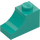 LEGO Donker turquoise Boog 1 x 2 Omgekeerd (78666)