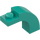 LEGO Dark Turquoise Arch 1 x 3 x 2 with Curved Top (6005 / 92903)