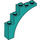 LEGO Dark Turquoise Arch 1 x 5 x 4 Regular Bow, Unreinforced Underside (2339 / 14395)