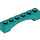 LEGO Dark Turquoise Arch 1 x 6 Raised Bow (92950)