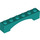 LEGO Dark Turquoise Arch 1 x 6 Raised Bow (92950)
