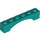 LEGO Donker turquoise Boog 1 x 6 Verhoogde boog (92950)