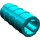 LEGO Dark Turquoise Axle Connector (Ridged with &#039;x&#039; Hole) (6538)