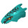LEGO Donker Turquoise Banshee Hoofd met Grijs (100722)