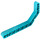 LEGO Donker Turquoise Balk 3 x 3.8 x 7 Krom 45 Dubbele (32009 / 41486)