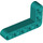 LEGO Donker turquoise Balk 3 x 5 Krom 90 graden, 3 en 5 Gaten (32526 / 43886)