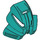 LEGO Donker Turquoise Bionicle Masker Pohatu (32568)