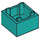 LEGO Dark Turquoise Box 2 x 2 (2821 / 59121)