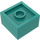 LEGO Dark Turquoise Box 2 x 2 (2821 / 59121)